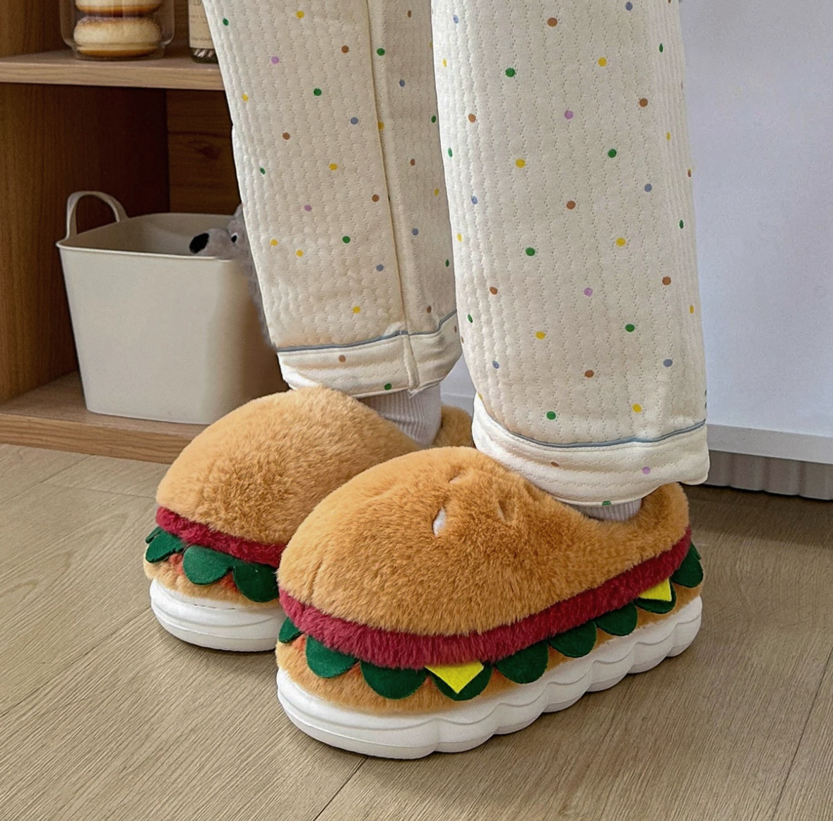 Тапочки «Бургер»